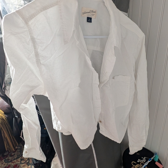 White Cropped Jacket - Picture 2 of 3